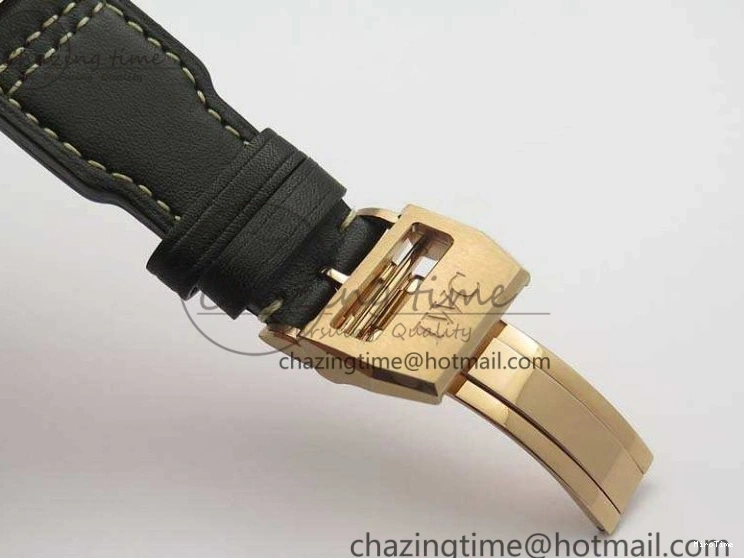 MIROTIME 1227 Big Pilot Real PR IW502701 RG YLF 1:1 Best Edition Blue Dial On Calfskin Strap A Classic 7225